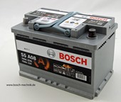 מצבר לרכב BOSCH AGM 70AH